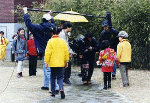 可可的魔伞幕后拍摄